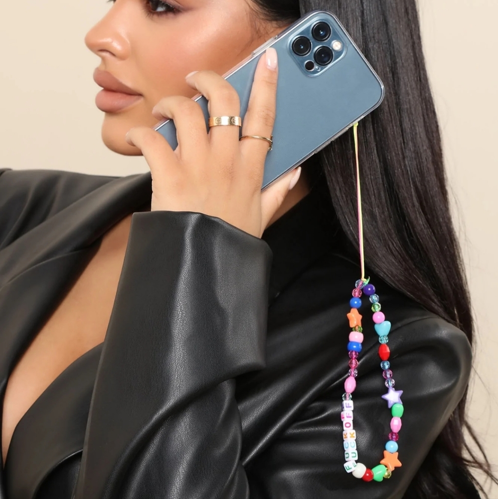 FASHION NOVA Love You Phone Charm